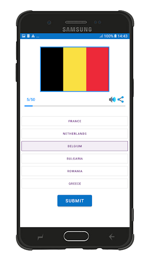 Europe Flag Quiz Screenshot 1