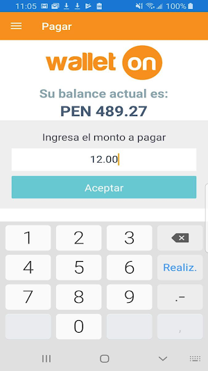 WalletOn Bolivia Screenshot 2