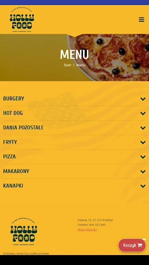 HollyFood Screenshot 2