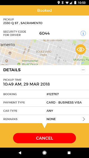 Yellow Cab Company of Sacramento Screenshot 3