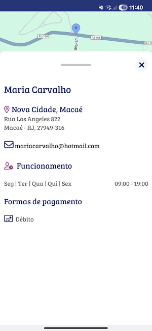 Cartão Aliança Screenshot 2