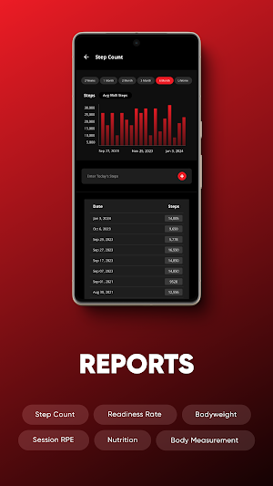 MD Strength Training App Screenshot 2