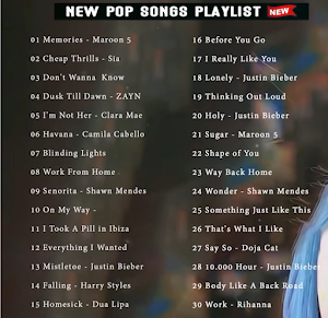 Pop Songs Hits Screenshot 0