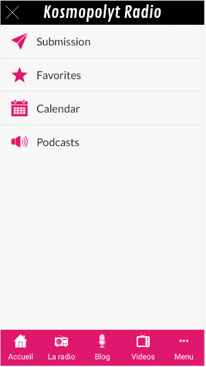 Kosmopolyt Radio Screenshot 1