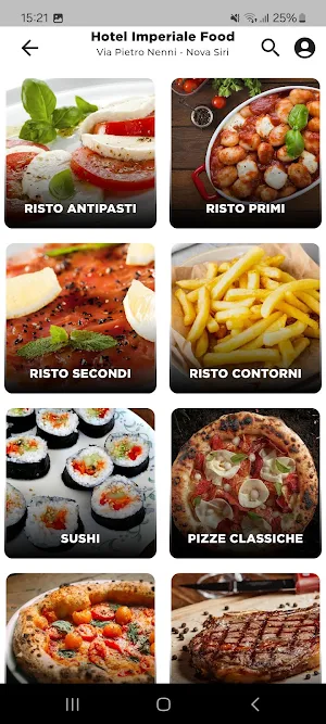 Hotel Imperiale Food Screenshot 2