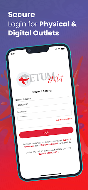 TETUM Outlet Screenshot 1