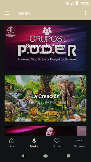 Ministerio Restauracion y Pode Screenshot 1