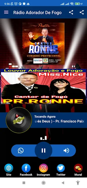 Rádio Adorador De Fogo Screenshot 0