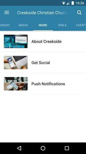 Creekside Christian Church EG Screenshot 2