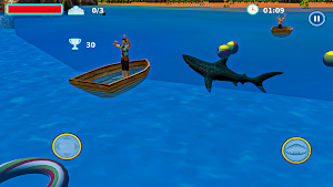 Shark Attack - Hunting Game Screenshot 2