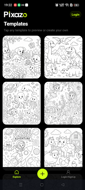 AI Coloring Book Generator Screenshot 1
