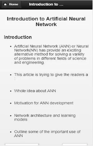 Artificial Neural Network Screenshot 2