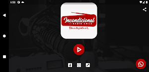Radio Incondicional Chile Screenshot 1