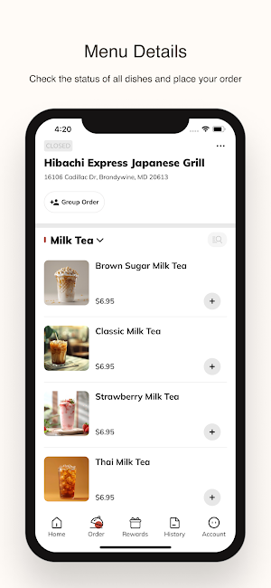 Hibachi Express Japanese Grill Screenshot 1