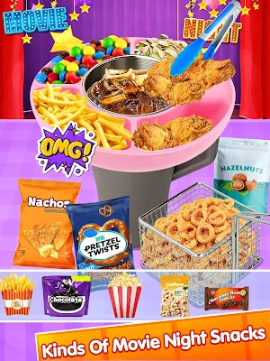 Movie Night Snacks Screenshot 3