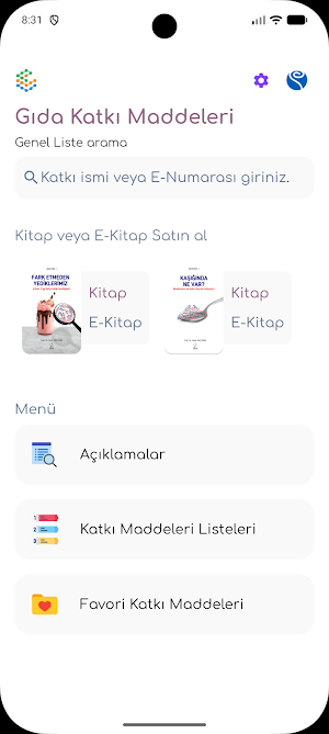 Gıda Katkı Maddeleri Screenshot 0