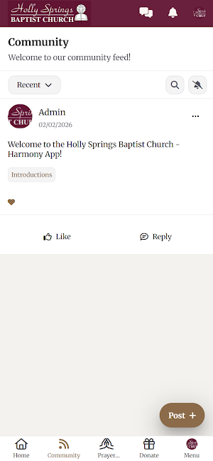 Holly Springs Baptist Harmony Screenshot 0