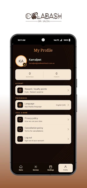 CalabashSpa Screenshot 3