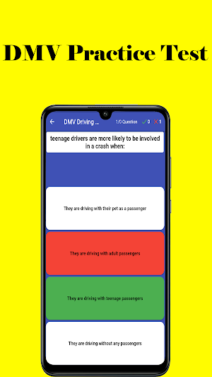 DMV permit practice test US Screenshot 1