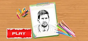 Messi Coloring Book Screenshot 1