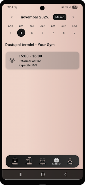 Pilates Room Niksic Screenshot 2