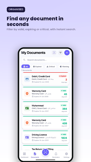 Vaulta - Document Safe & OCR Screenshot 1