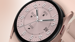Rose Gold Serenity Watch Face Screenshot 0