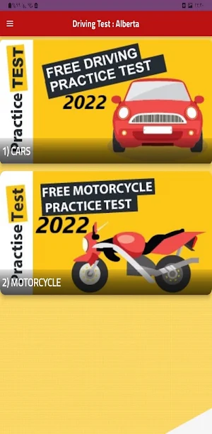 Driving Test  Alberta Screenshot 0