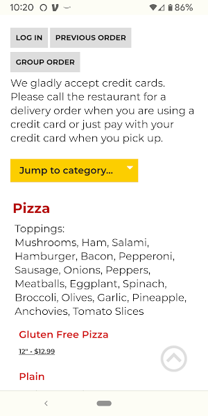 Busy Bee Pizza Screenshot 1