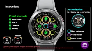 JW063 jwstudio watchface Screenshot 2