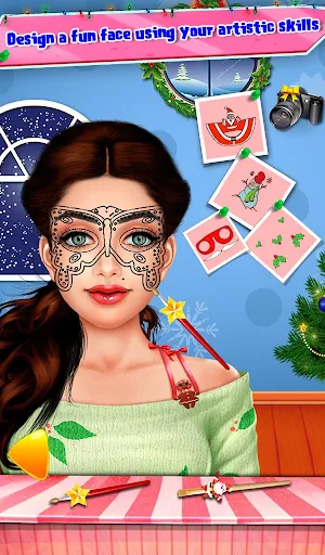 Christmas Makeup Dressup Games Screenshot 3
