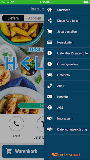 Restaurant Helena Screenshot 2