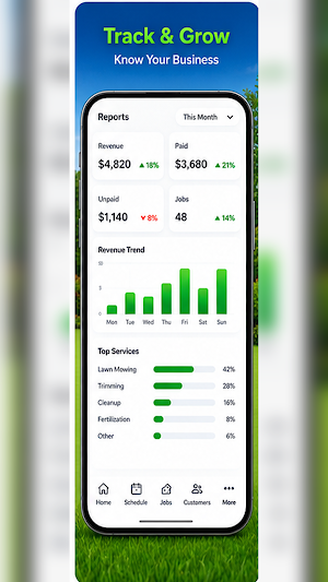 Lawn Care Business Manager Screenshot 1