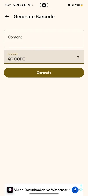 Offline QR Scanner & Reader Screenshot 2