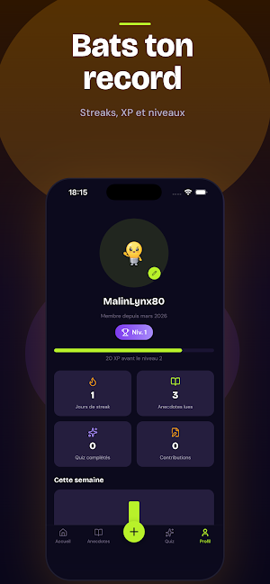 Lumi - Quiz & Anecdotes Screenshot 2