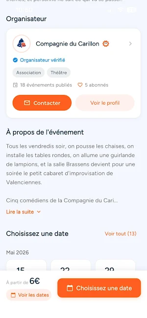 LeHiboo Expériences Screenshot 3