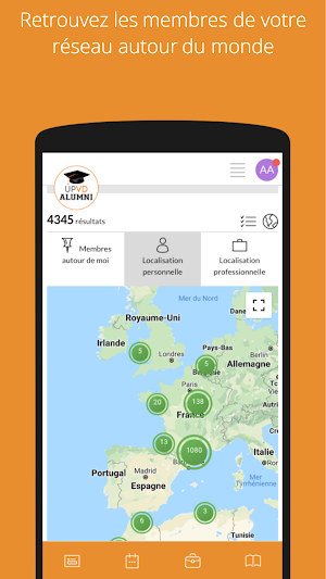 UPVD Alumni Screenshot 2