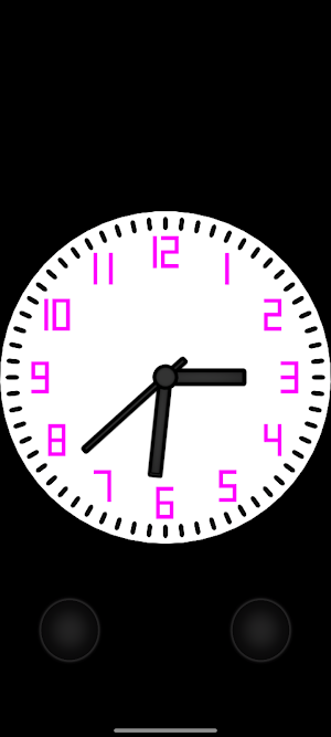 Analog clock vnro Screenshot 0