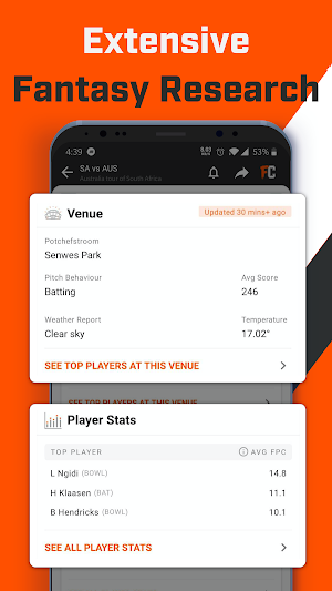 FanCode: Cricket Live Stream & Sports Live Scores Screenshot 2