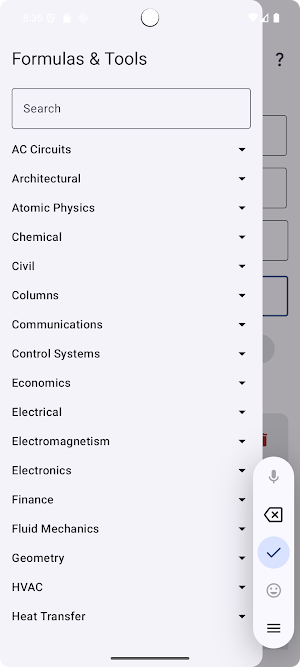 Engineering Calculator Screenshot 1