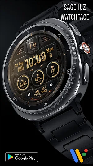 A151 Iron watchface Screenshot 1