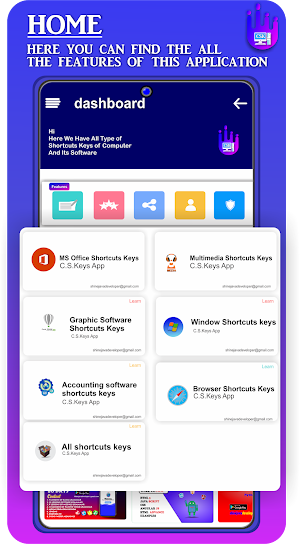 Computer Shortcut App- Learn A Screenshot 3