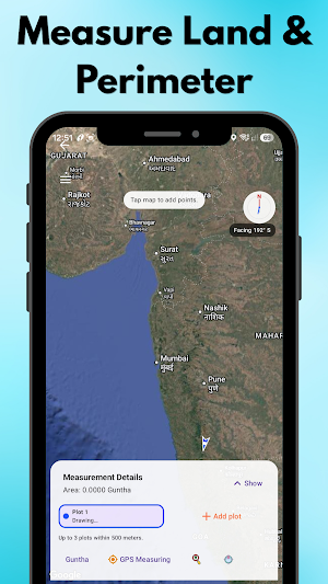 Measure My Land - Land Survey Screenshot 1