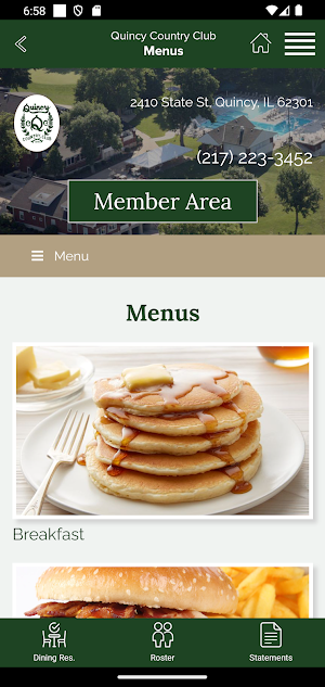 Quincy Country Club Screenshot 3