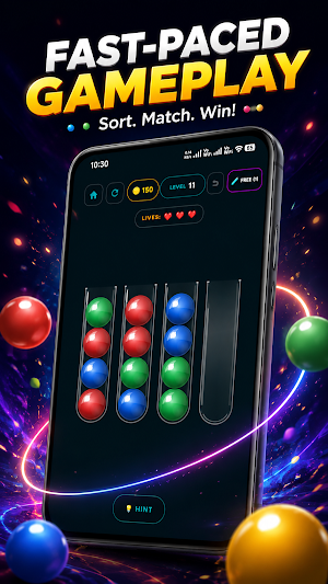 Color Ball Sort - Puzzle Game Screenshot 1