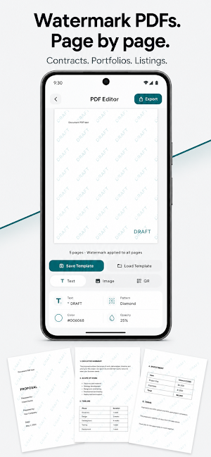 Add Watermark: Photo Video PDF Screenshot 1