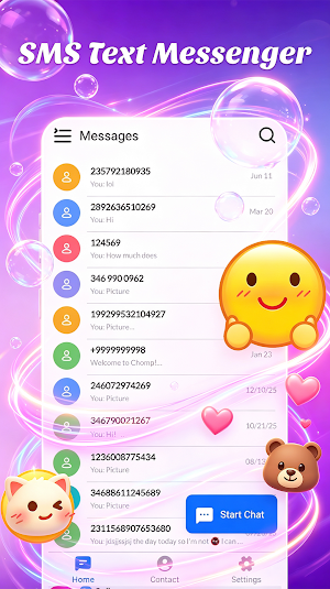 SMS Text Messenger Screenshot 0