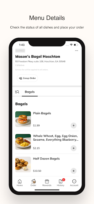 Mason's Bagel Screenshot 1