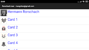 The Rorschach test Screenshot 0
