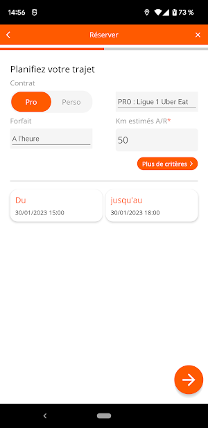 Locatep Autopartage Screenshot 3